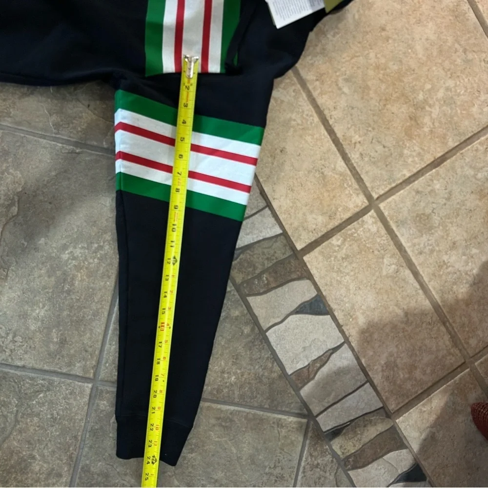 Men's Gucci interlocking G web stripe cotton hoodie size XS fits like medium
